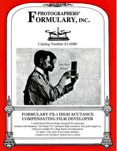 Photosgraphers Fomulary FX-1