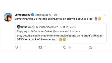 Is Lomography about to re-drop Lomochrome Turquoise?